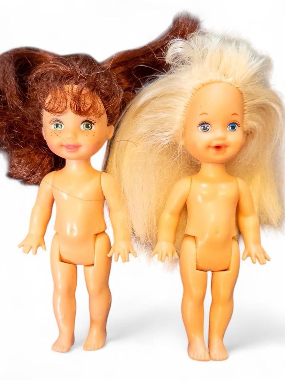 Vintage 90s Kelly Club & Chelsie Dolls Barbie Little Sister Mattel Lot